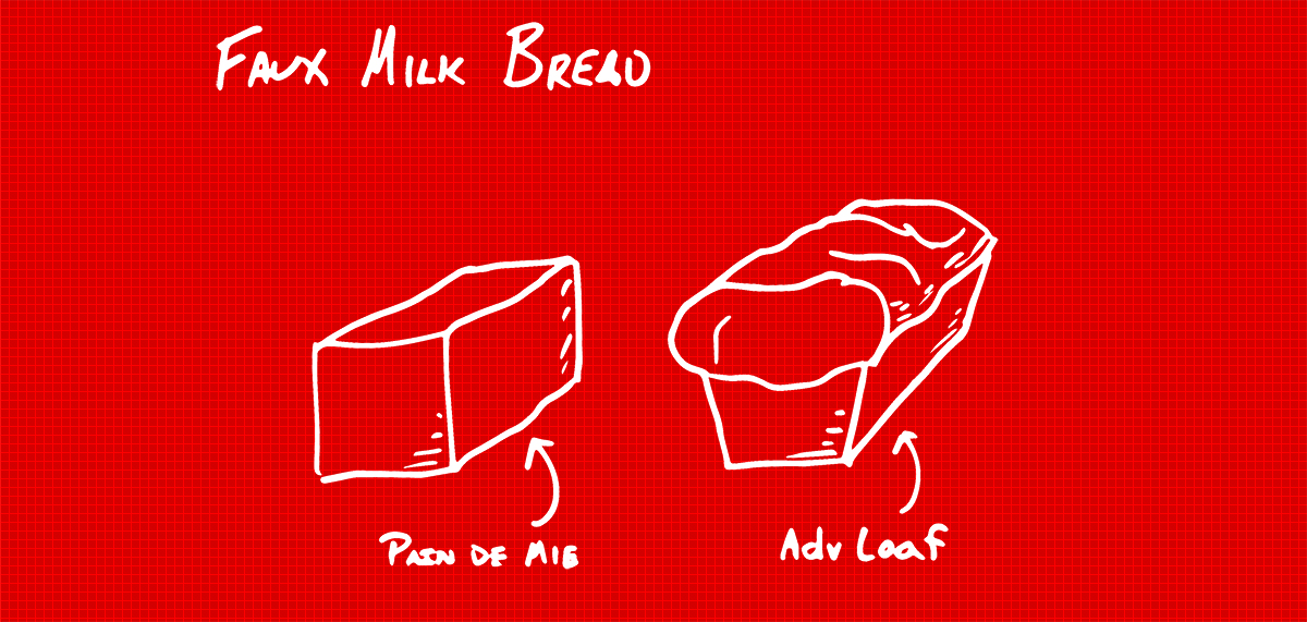 Faux milk bread image